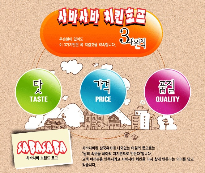 사바사바치킨 이미지